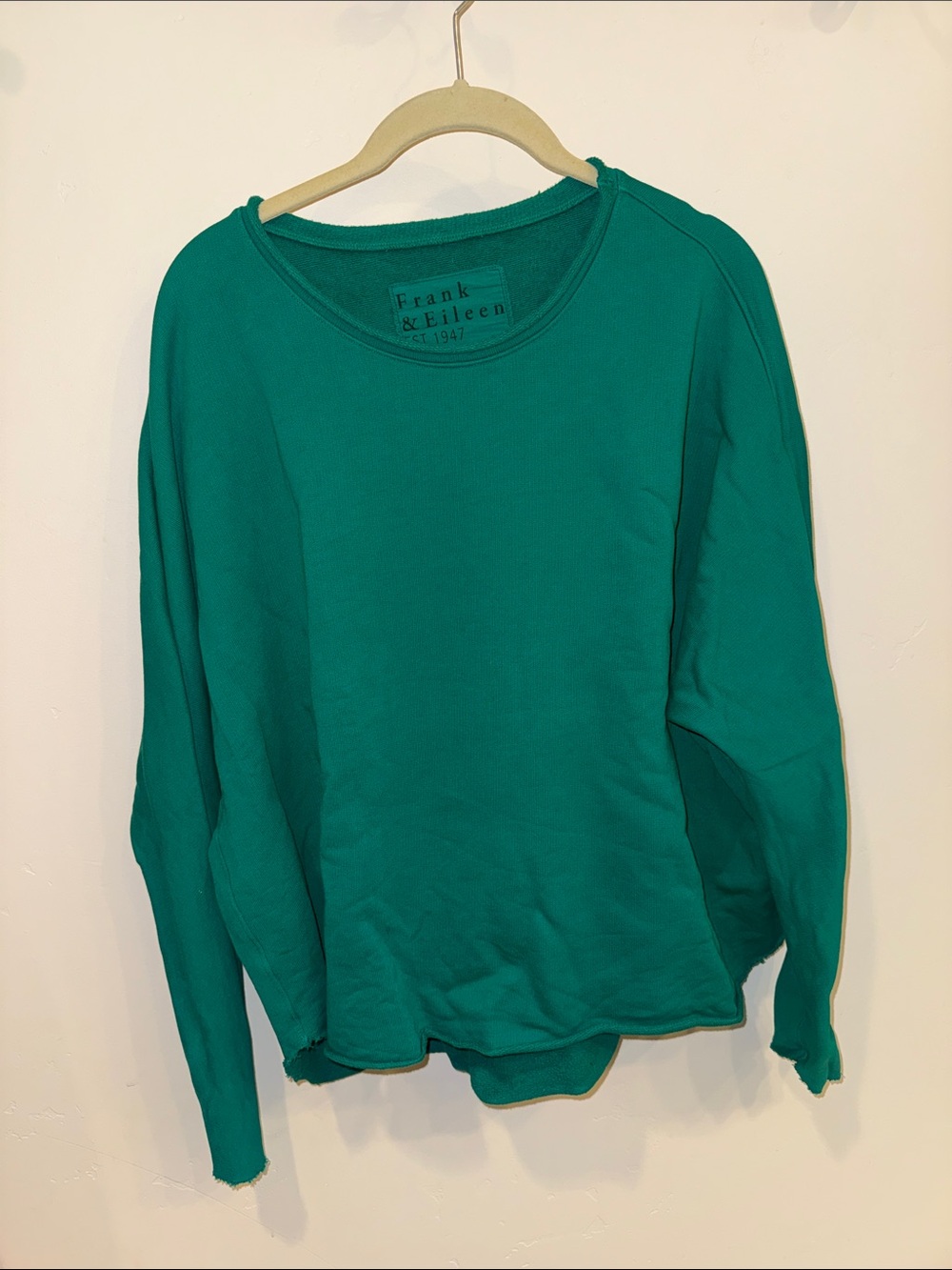 Frank & Eileen Anna Emerald Green Crewneck Sweatshirt